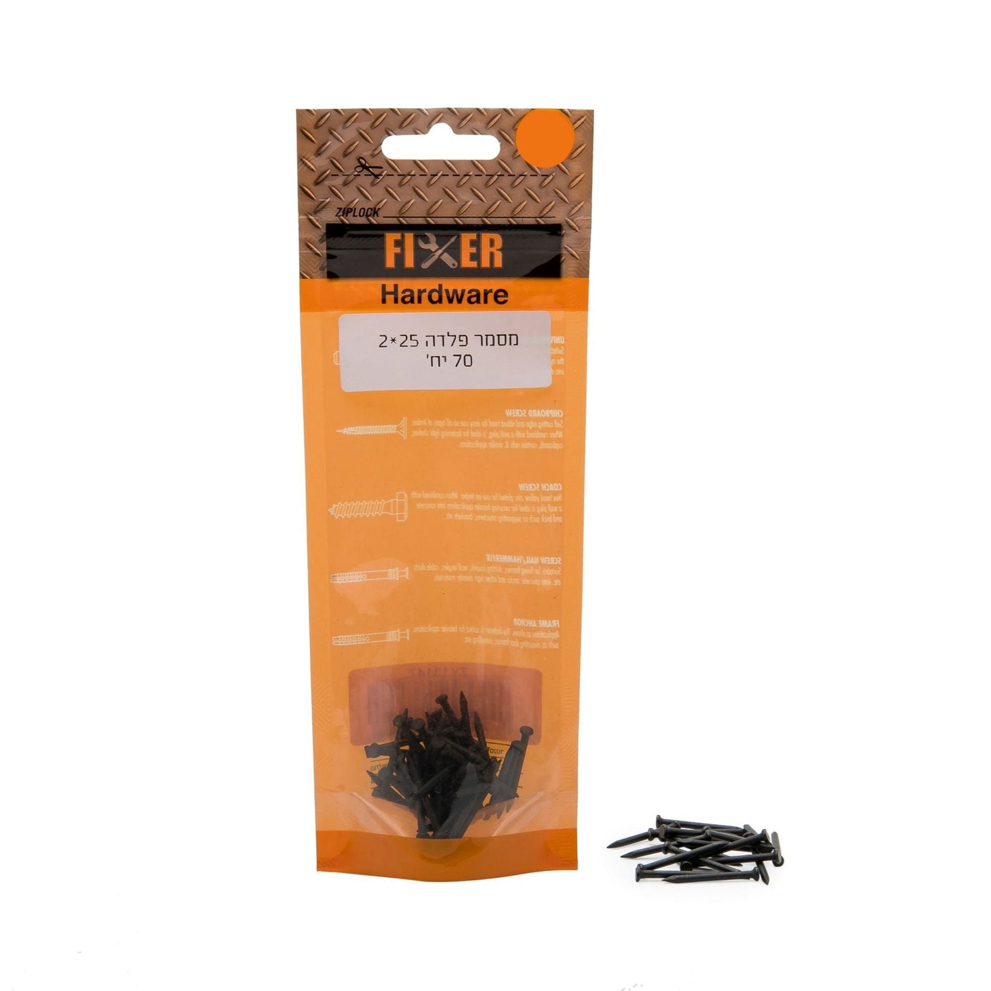 מסמר פלדה 25*2