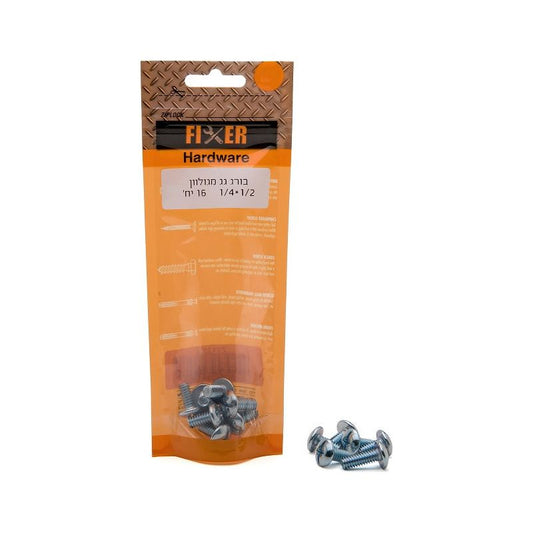 בורג גג מגולוון 1/2*1/4