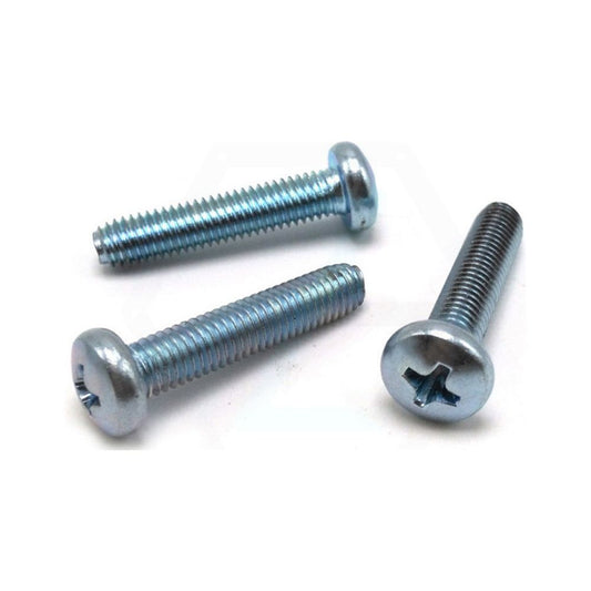 בורג פיליפס  ראש עגול 45*8  6 יח