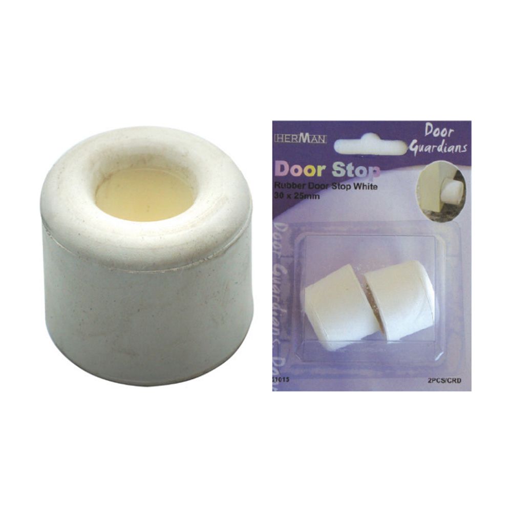 סטופר בולם גומי 35 ממ לבן