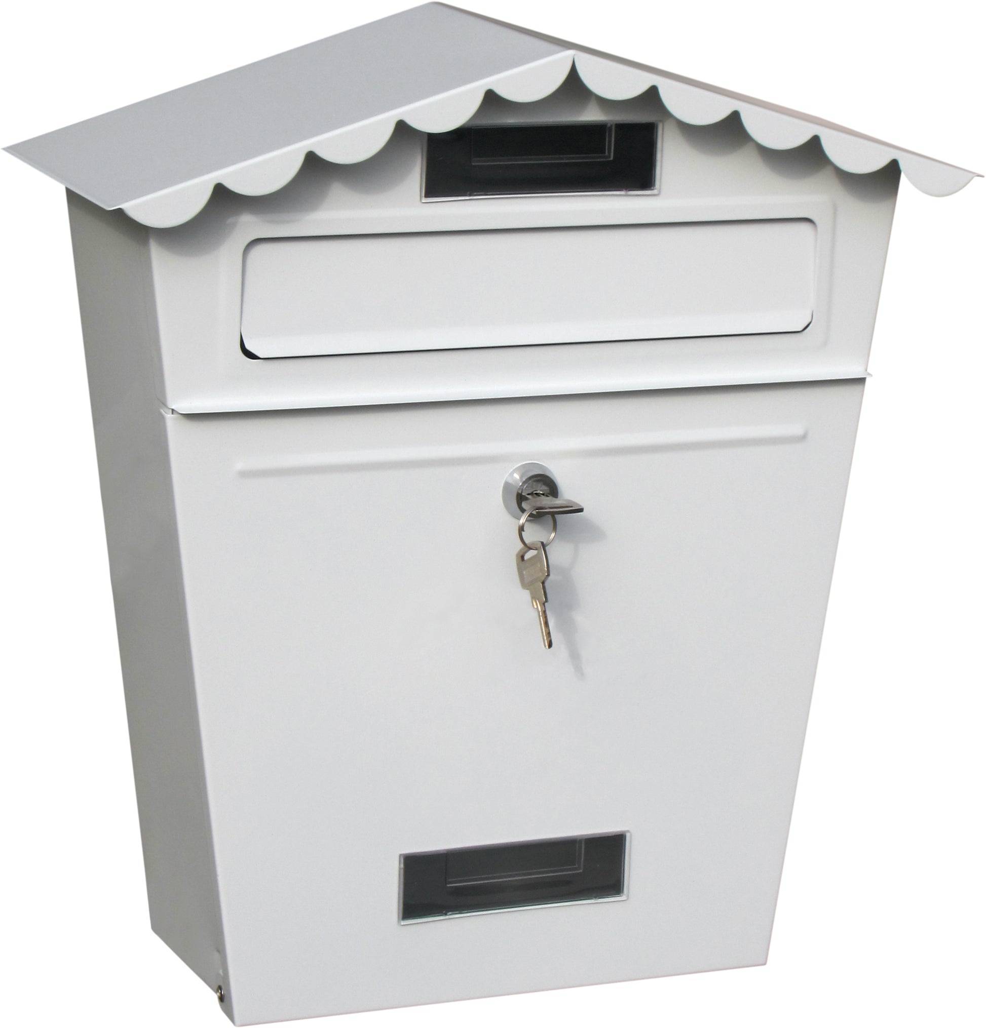 תיבת דואר 010 בינוני לבן