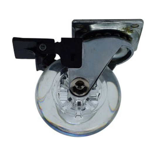 גלגל סיליקון שקוף "2+ מעצור