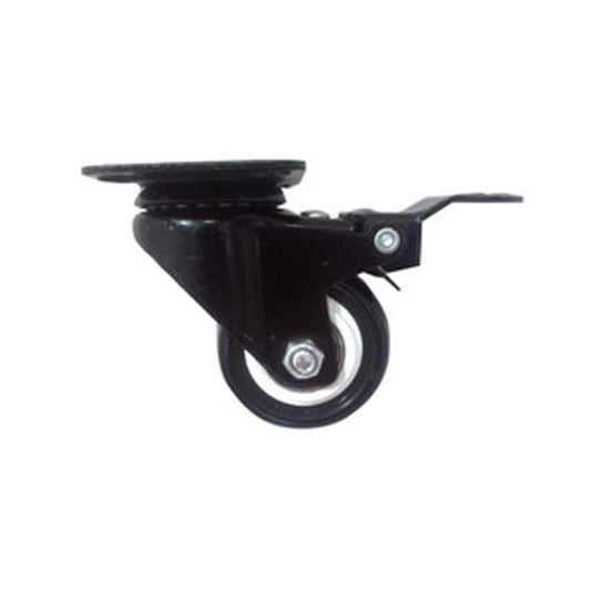 גלגל גומי שחור "2 + מעצור