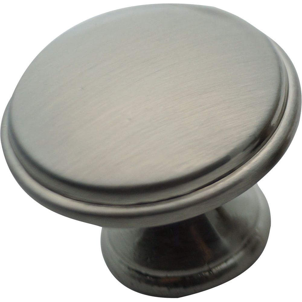 ידית כפתור עגול ניקל מובקש