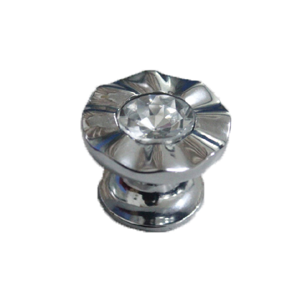 ידית כפתור פרח יהלום