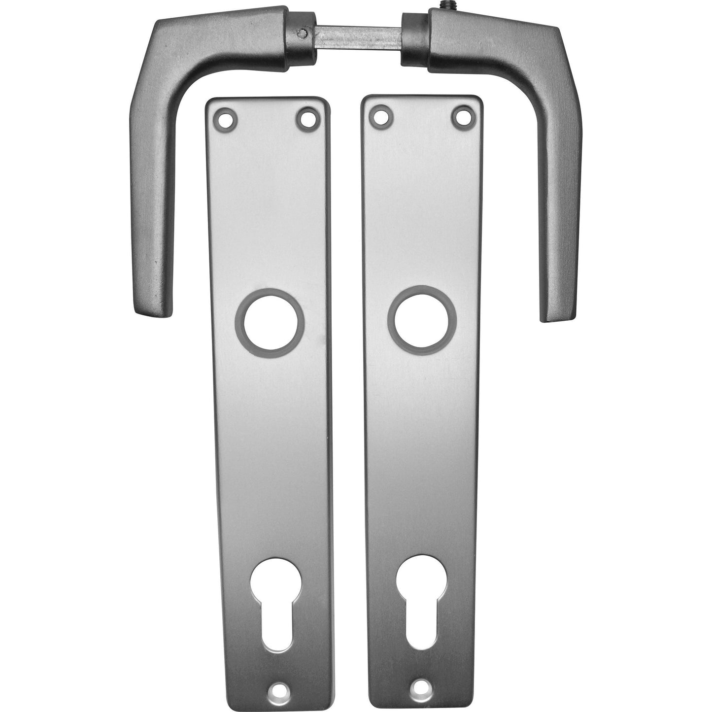 ידית אלום טבעי שלט צילינדר