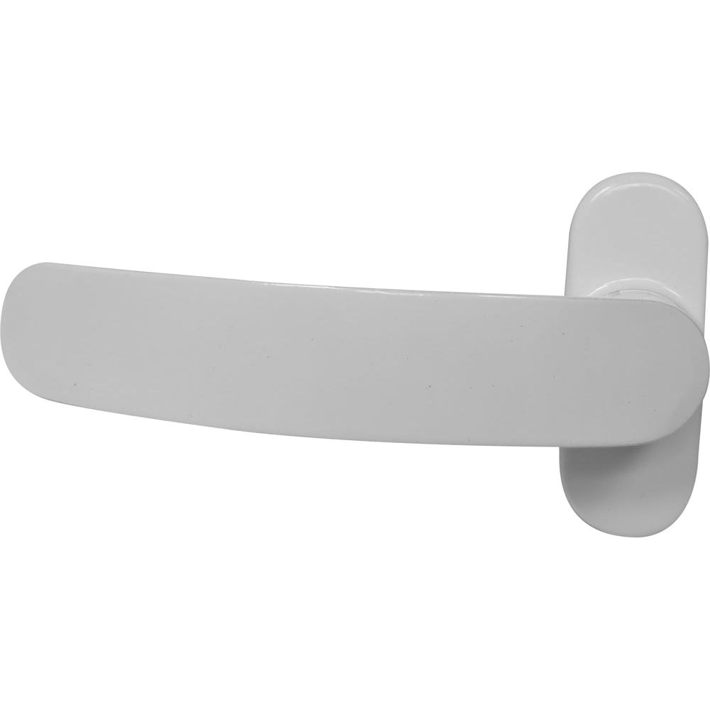 ידית חצי קפיצית לבן