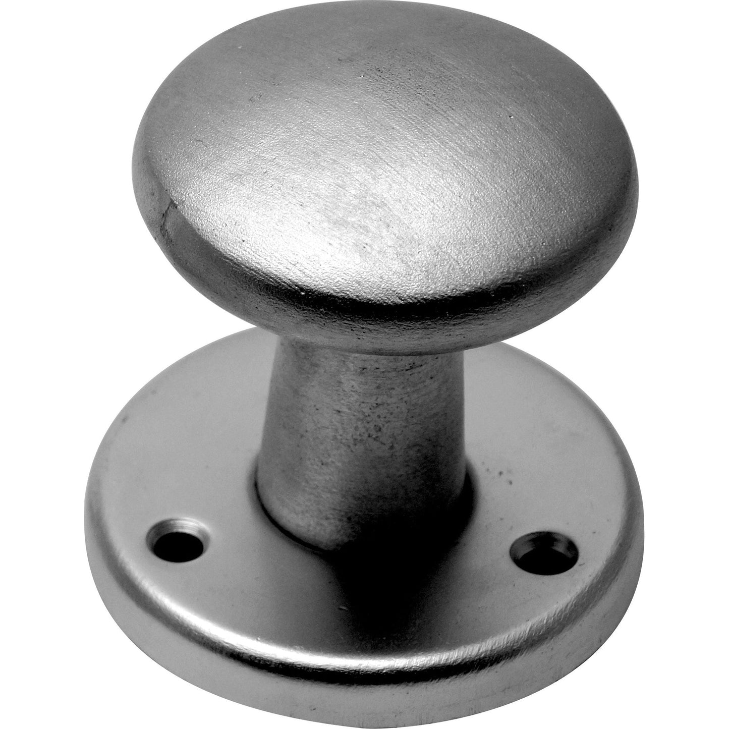 ידית כפתור לדלת הזזה אלום טבעי