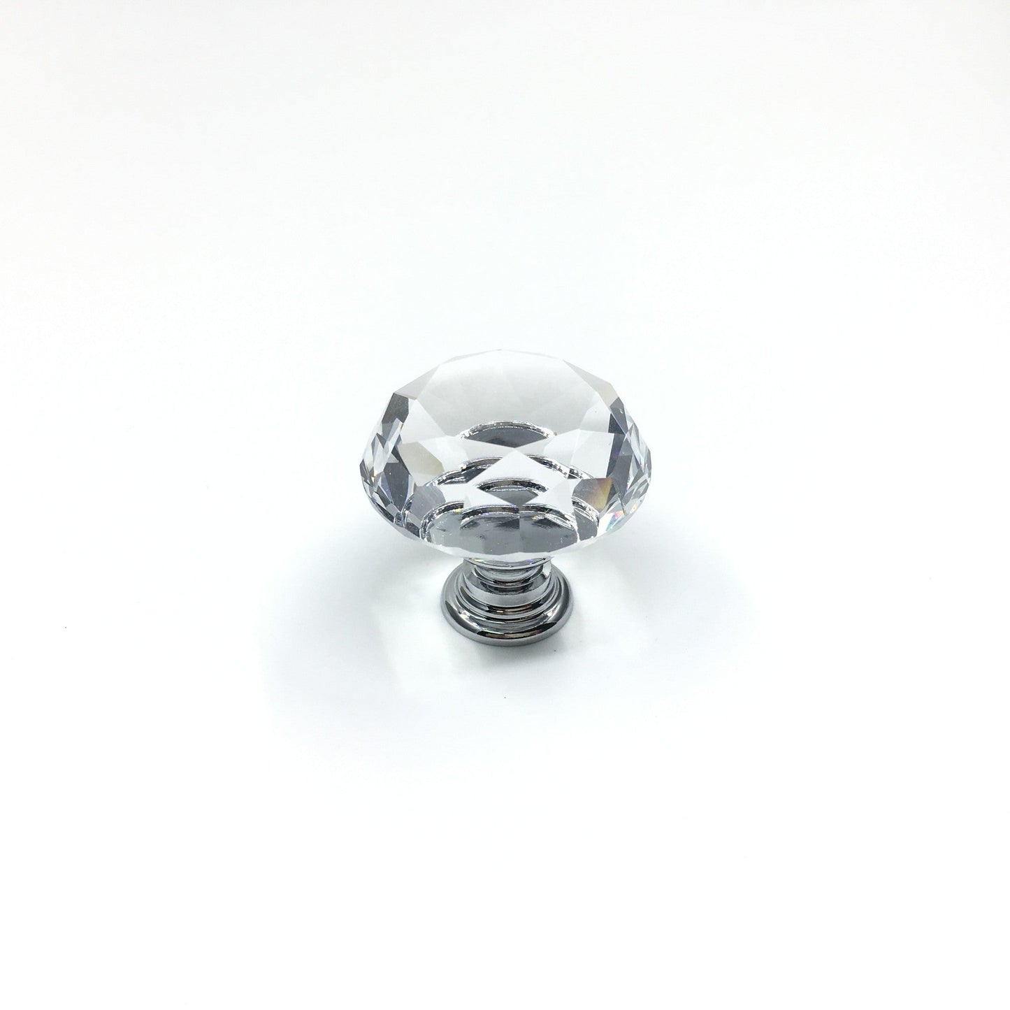 ידית כפתור G080 קריסטל שקוף