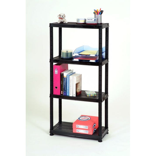 כוננית 4 מדפים מפלסטיק "12
130X61X31 ס"מ