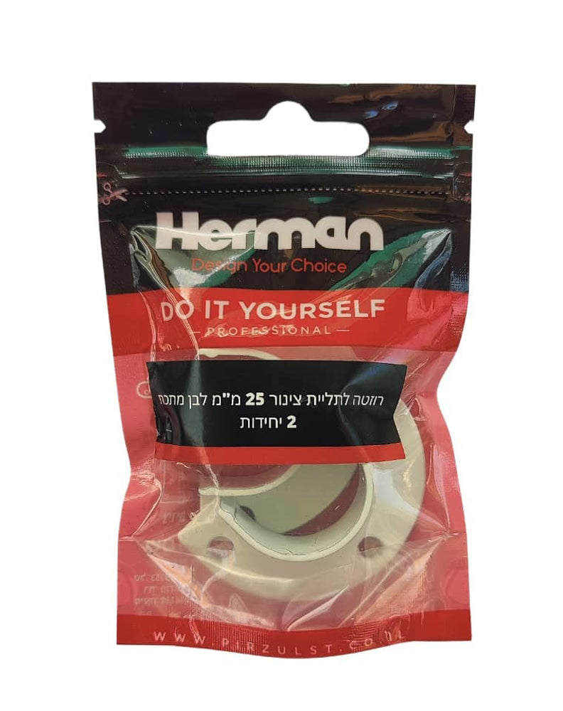 רוזטה לארון 1/2 מתכת (2 יח)