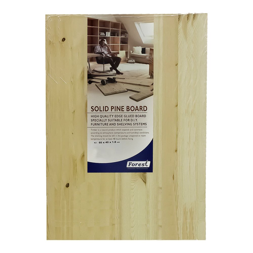 מדף עץ אורן טבעי 60*80 סמ