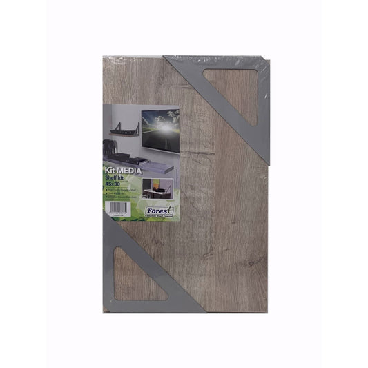 מדף עם 2 תומכים KIT MEDIA