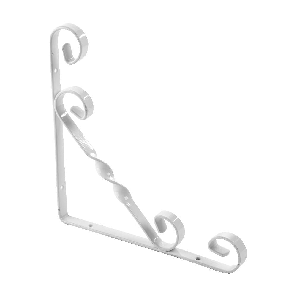 תומך מדף מסוגנן לבן 10*10