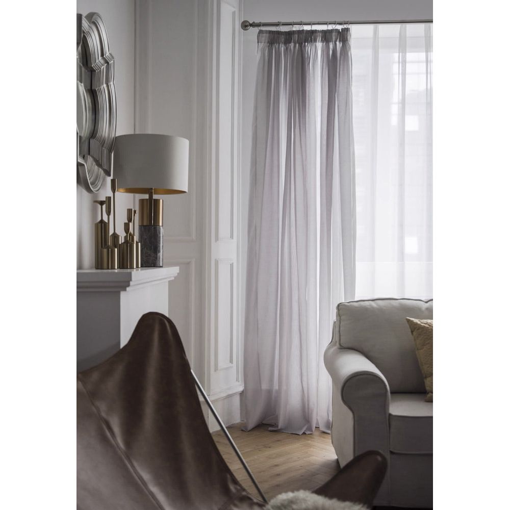 וילון לסלון דגם קרול 285*250 בז'