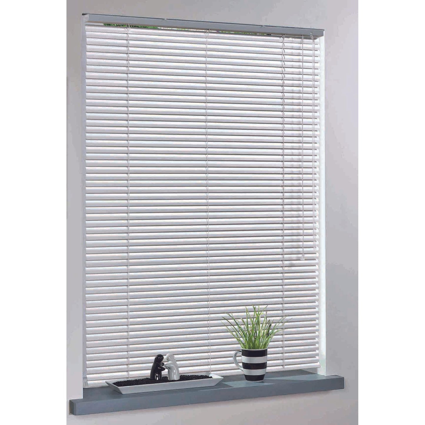 וילון ונציאני אלומיניום 130*90 ס"מ קרם