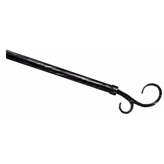 סט קומפלט 16 מ"מ 130-240 ס"מ קרס שחור מוכסף