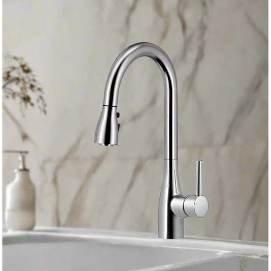 ברז נשלף מודרני 3 מצבים כרום