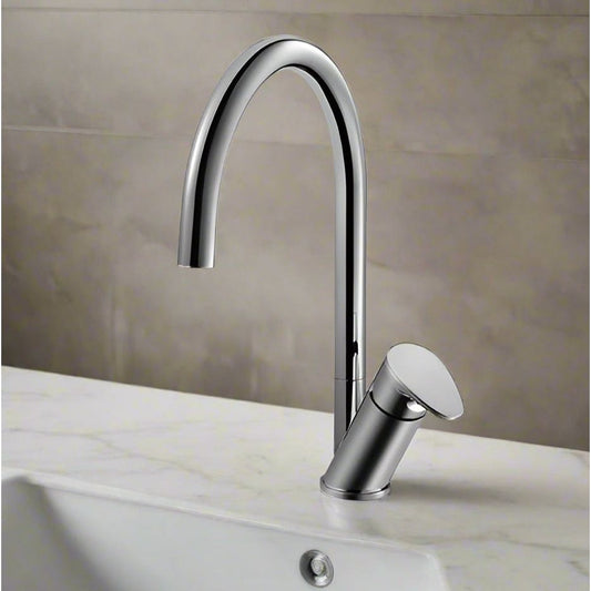 ברז מטבח פיה מסתובבת WAVE