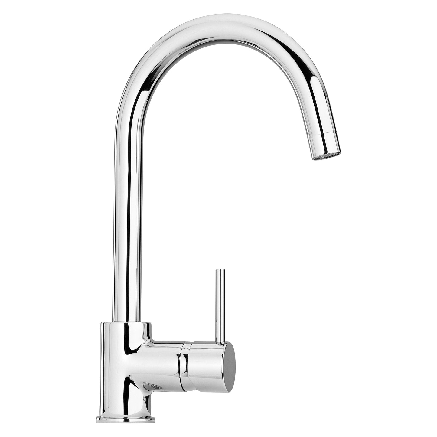 ברז מטבח ברבור פיה מסתובבת כרום