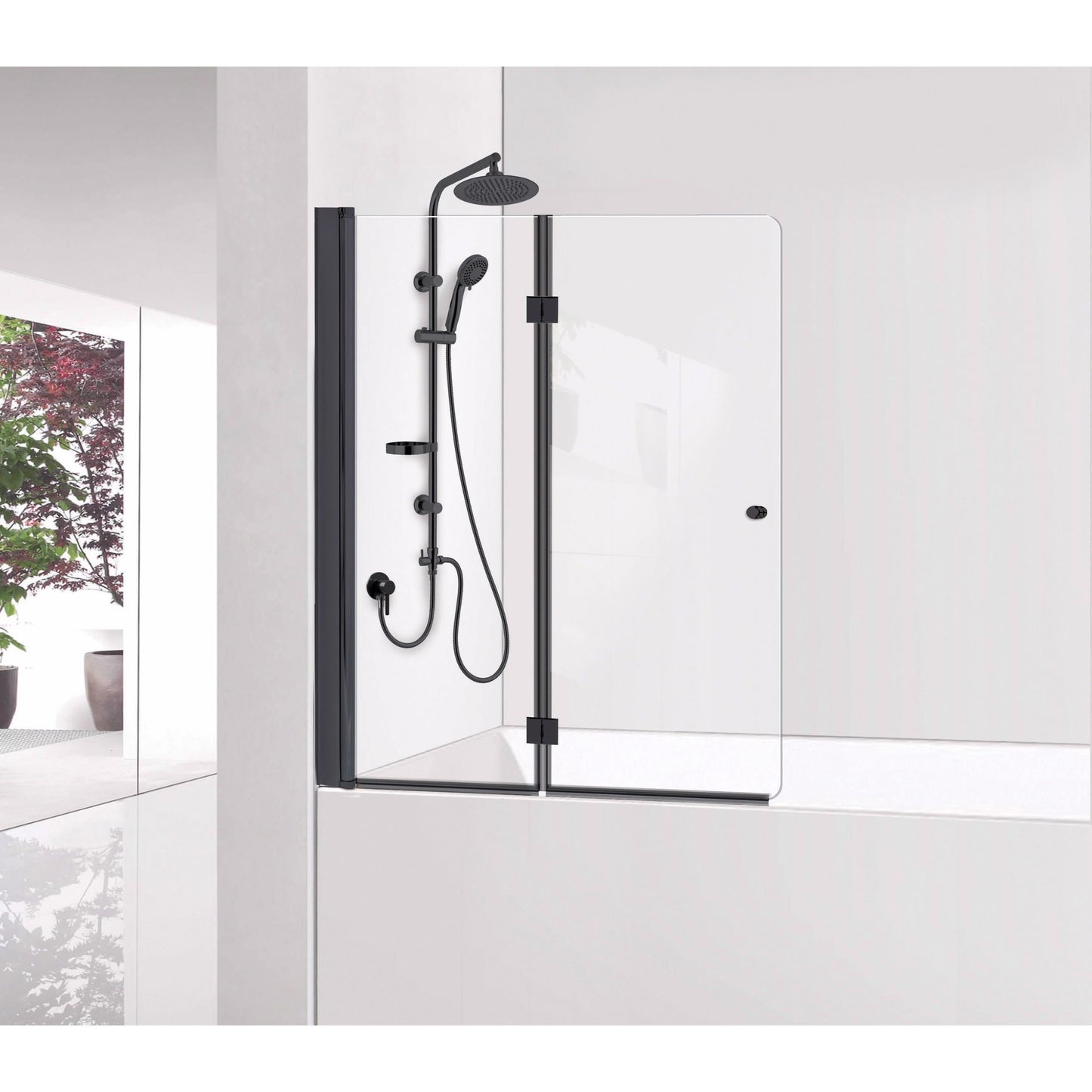 אמבטיון מתקפל/הרמוניקה פיסארו פרזול שחור