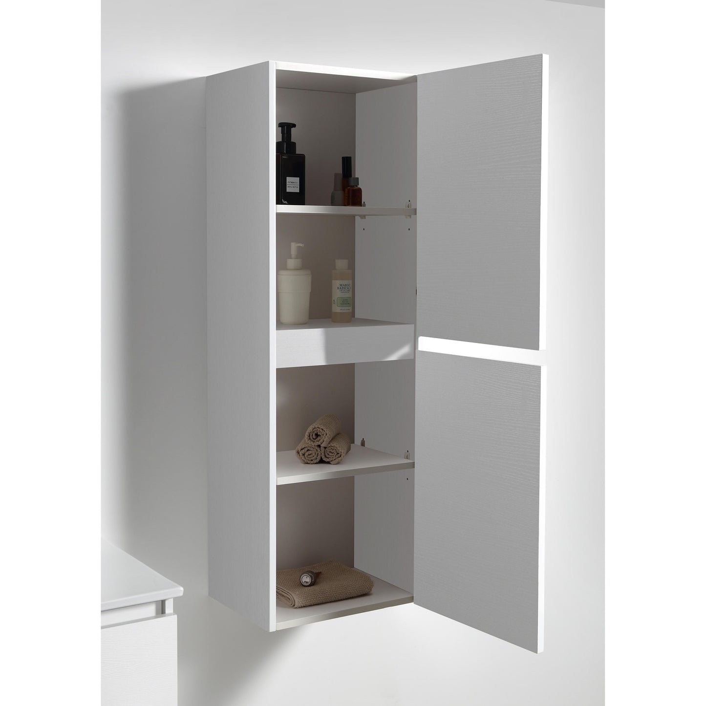 ארון שרות תלוי דביר לבן 120/40/30