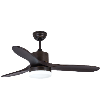 מאוורר תקרה שחור עם שלט, 3 כנפיים ענתיק "48 Westin- מחיר בלעדי לאתר