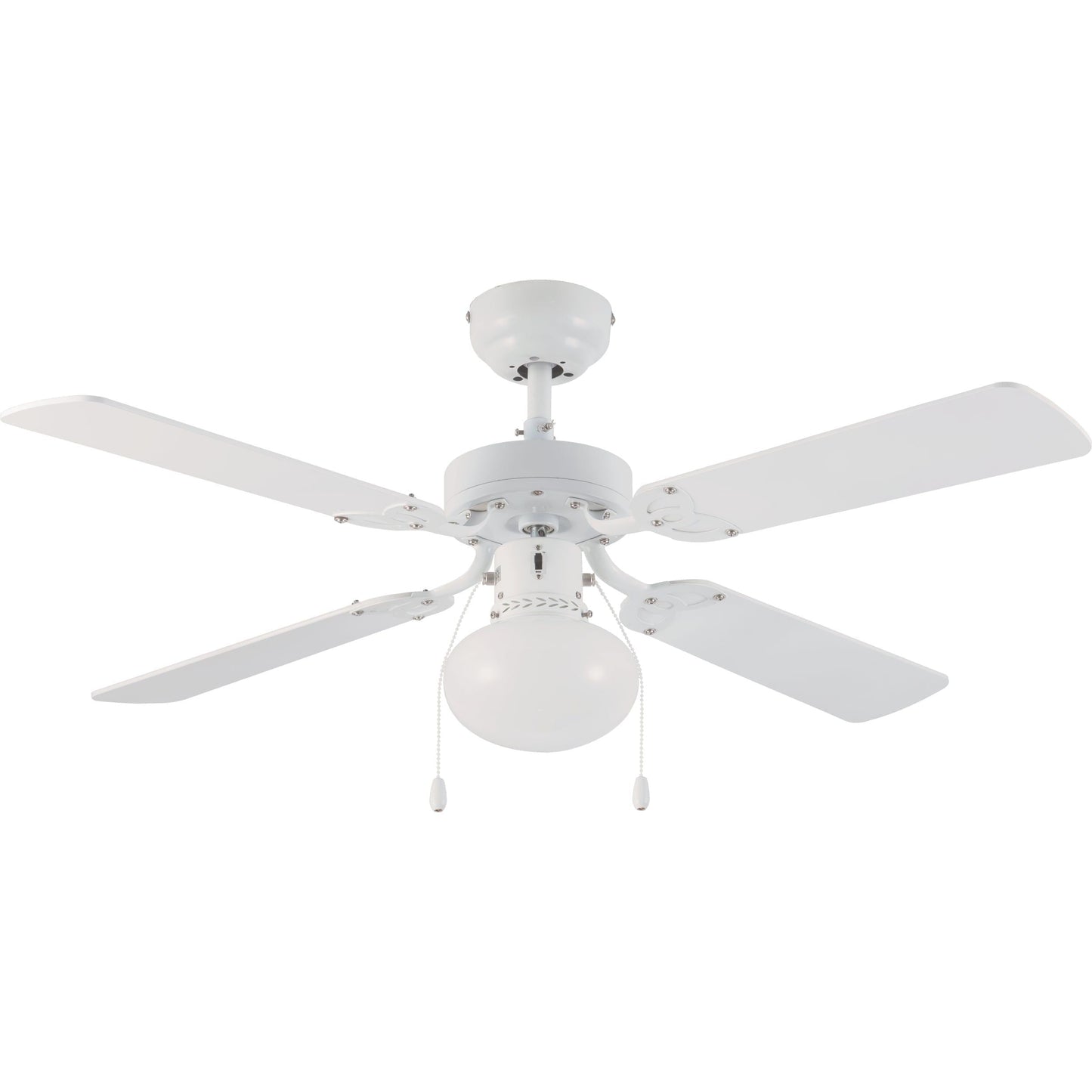 מאוורר תקרה 4 כנפיים "42 מסדרת לאס וגאס בגוון לבן דגם SLF-3136 של HOME