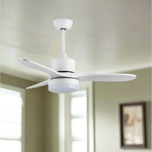 מאוורר תקרה 3 כנפיים ענתיק "42 מסדרת מיסטרל בגוון לבן