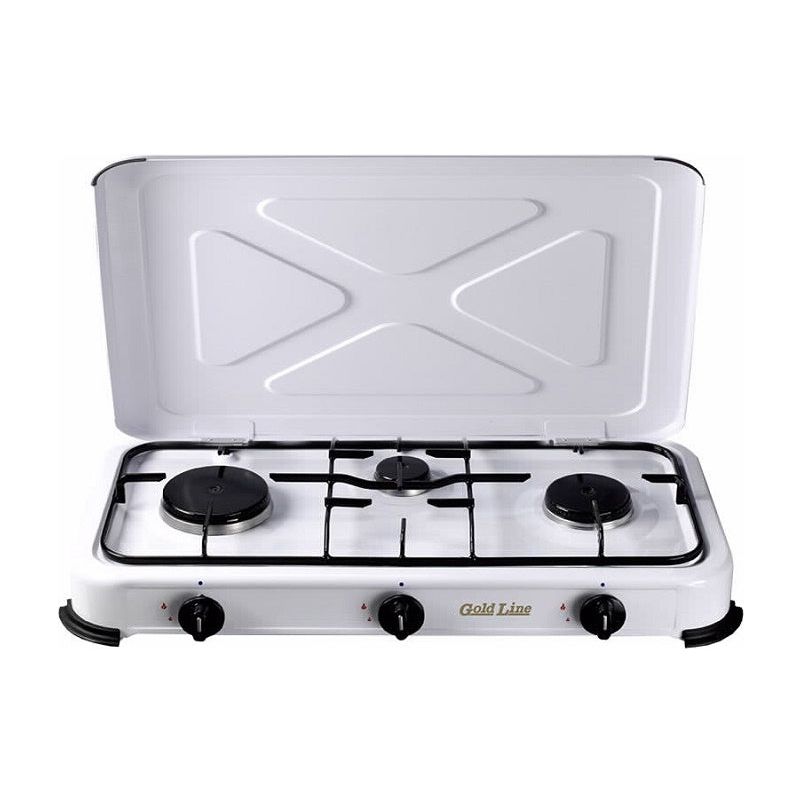 כירת גז ביטחונית 3 להבות דגם MGC-3 של GOLD LINE