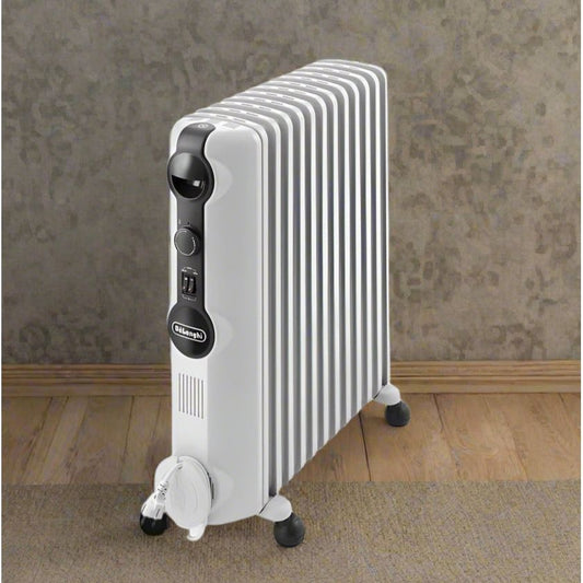 רדיאטור חימום 12 צלעות לבן דגם TRRS1225 של דלונגהי