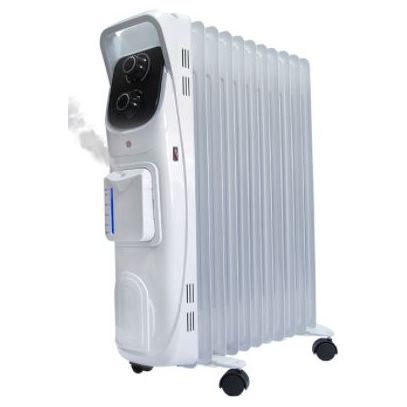 רדיאטור חימום 9 צלעות BABY כולל מכשיר אדים קרים 2000W