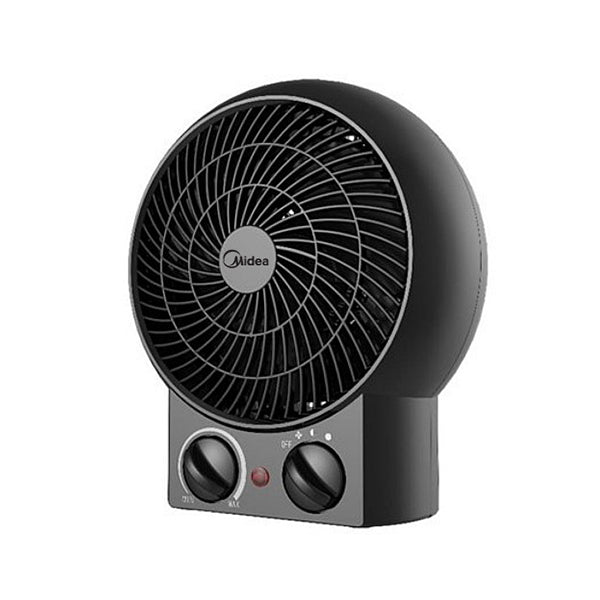 מפזר חום עגול שחור 2000W