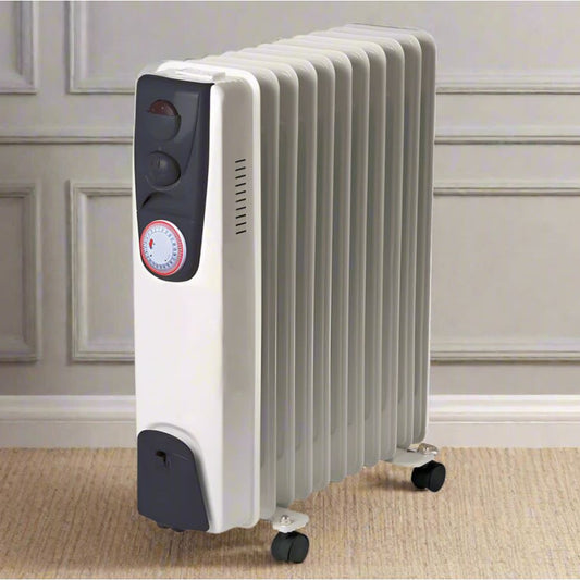 רדיאטור חימום 11 צלעות עם שעון שבת