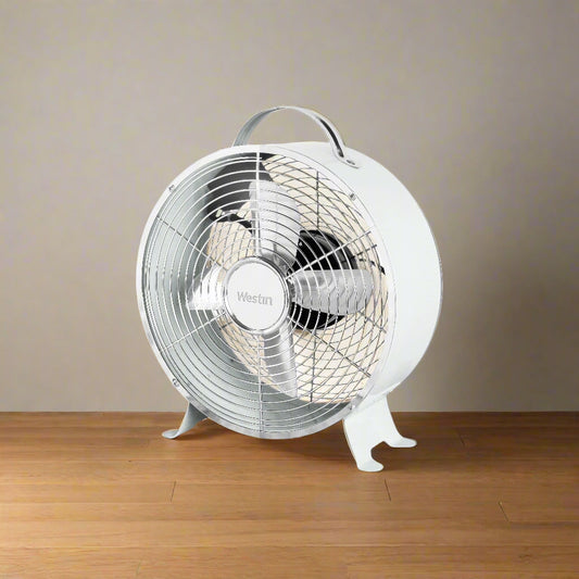 מאוורר רצפה מעוצב "8 WESTIN - לבן