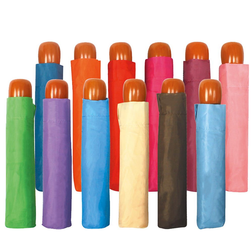 מטריה מתקפלת 8 צלעות צבעוני