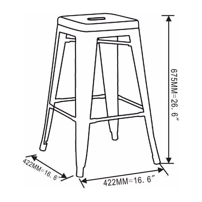 כסא בר רטרו סיגל