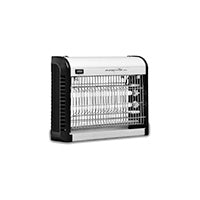 מכשיר קוטל יתושים עומד על רקע לבן.