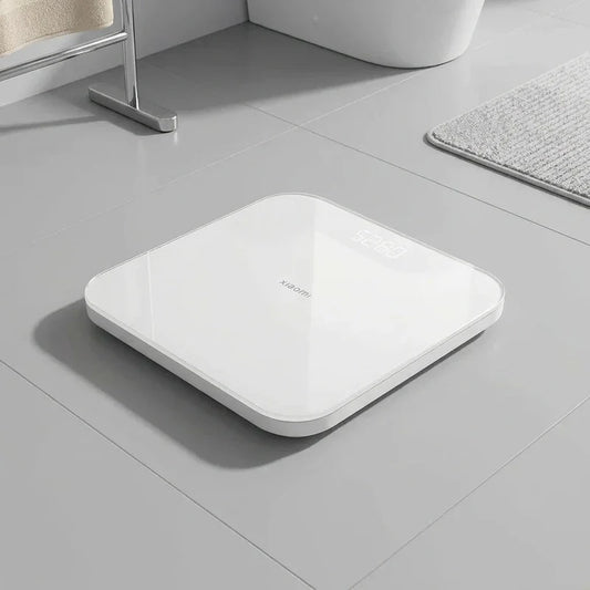 משקל אדם חכם לבן Mi Smart Scale S200, Bathroom , Clear Sunny Day.