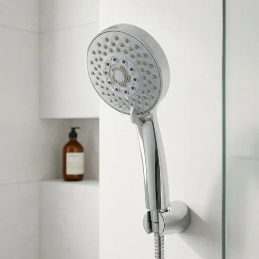 מזלף 5 מצבים כרום, Bathroom , Clear Sunny Day.