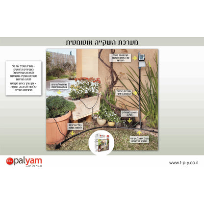 קיט השקיה ממוחשב קומפלט