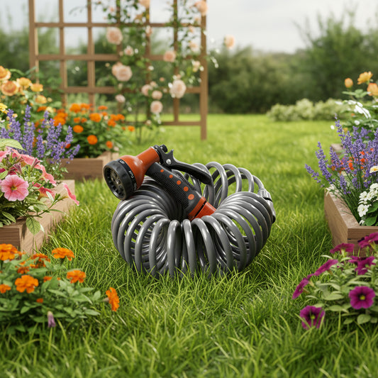 צינור קפיץ לגינה