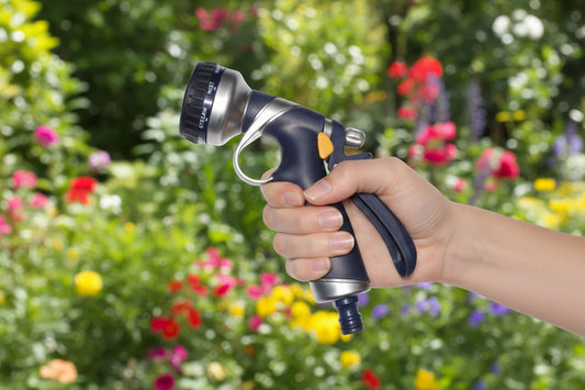 אקדח התזה מתכת 8 מצבים כחול DY