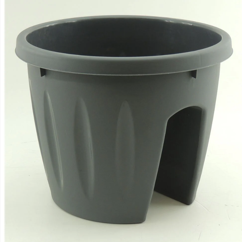 אדנית עגולה למעקה מרפסת