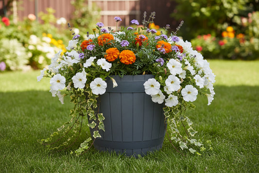 אדנית דמוי חבית 4.2 ליטר