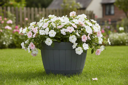 אדנית דמוי חבית 16.9 ליטר