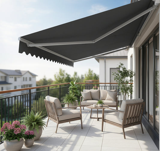 סוכך זרועות למרפסת ולגינה