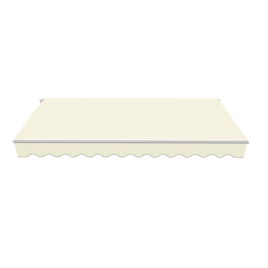 גג תלווי ביתי בצבע שמנת.