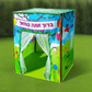 סוכה לילדים גדולה, 140x120 ס"מ