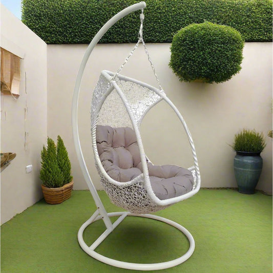 ערסל ישיבה לגינה ולמרפסת ראטן לבן, GIARDINO